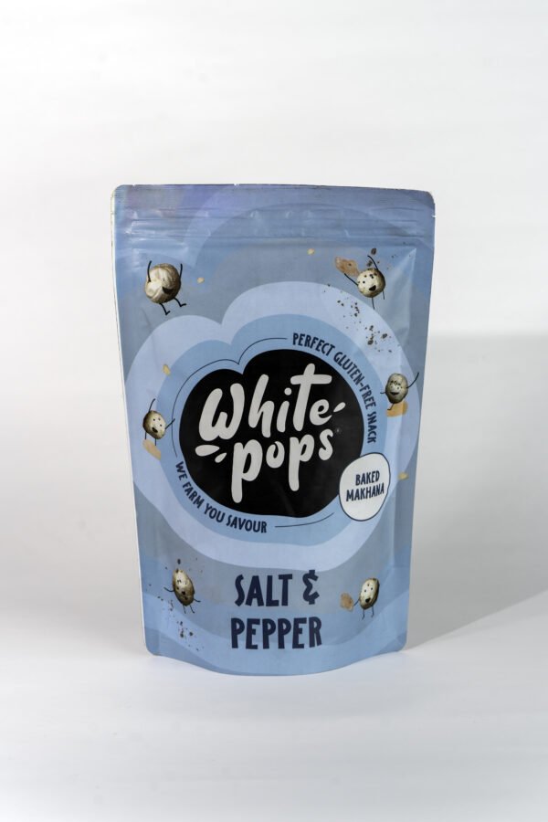 White Pops Crunchy, Healthy, Tasty Mixed Flavored Baked Makhana Combo Fox Nut (4 x 35 g) - Image 5
