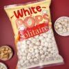 White Pops Solitaire Makhana Gluten Free Vegan Snacks Gorgon nut Fox Nut Fox Nut (4 x 250 g) - Image 3