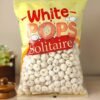 White Pops Solitaire Makhana Gluten Free Vegan Snacks Gorgon nut Fox Nut Fox Nut (4 x 250 g)